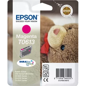 Epson Teddybear Einzelpackung Magenta T0613 DURABrite Ultra Tinte
