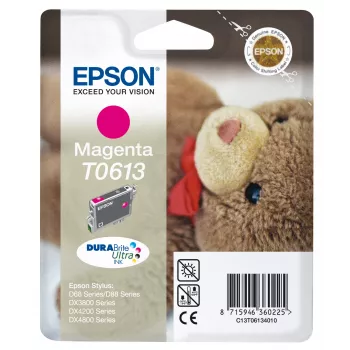 Epson Teddybear Einzelpackung Magenta T0613 DURABrite Ultra Tinte