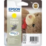 Epson Teddybear Einzelpackung Gelb T0614 DURABrite Ultra Tinte, Gelb, Pigmenttinte, 8 ml, 1 Stk.