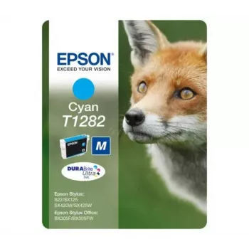 Epson Fox Einzelpackung Cyan T1282 DURABrite Ultra Tinte