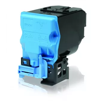 Epson Tonerpatrone Cyan 6k, 6000 Seiten, Cyan, 1 Stück