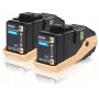 Epson Doppelpack Tonerkartusche Cyan 7,5kx2, 7500 Seiten, Cyan, 1 Stk.