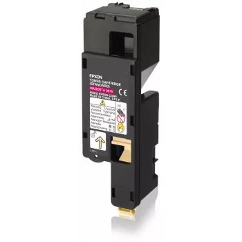 Epson Tonerkartusche mit Standardkapazität, Magenta, 0,7k, 700 Seiten, Magenta, 1 Stück