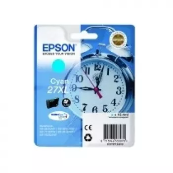 Epson Alarm clock 27XL DURABrite Ultra Tintenpatrone 1 Stück Original Cyan