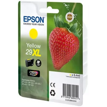 Epson Strawberry 29XL Y Tintenpatrone 1 Stück Original Hoch (XL) Gelb