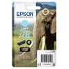 Epson Elephant Einzelpackung HellCyan 24XL Claria Photo HD Tinte