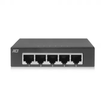 Unmanaged Switch ACT AC4415 Gigabit Ethernet 5 Ports 10 Gbit/s