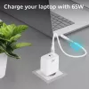 ACT USB-C-Ladegerät 65W 2-Port mit Power Delivery PPS und GaNFast