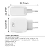 ACT USB-C-Ladegerät 65W 2-Port mit Power Delivery PPS und GaNFast