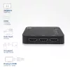 ACT 4K HDMI Switch 5 in, 1 out, HDMI, Schwarz, 2160p, 18 Gbit/s, 4096 x 2160 Pixel, 4K Ultra HD