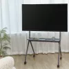 ACT Mobiler TV/Monitor-Bodenständer, 50 inch bis 86 inch, VESA, 127 cm (50 Zoll), 2,18 m (86 Zoll), 200 x 200 mm, 800 x 600 mm, Aluminium, Kunststoff, Stahl, Grau