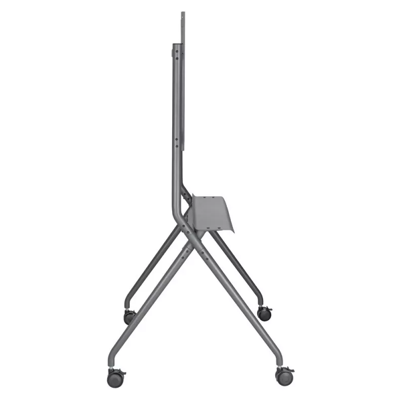 ACT Mobiler TV/Monitor-Bodenständer, 50 inch bis 86 inch, VESA, 127 cm (50 Zoll), 2,18 m (86 Zoll), 200 x 200 mm, 800 x 600 mm, Aluminium, Kunststoff, Stahl, Grau