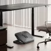 ACT Ergonomisch höhenverstellbare Fußstütze mit Massagerollen
