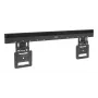 ACT Feste TV-Wandhalterung AC8356 für 37-Zoll- bis 80-Zoll-Fernseher, ultraflach, VESA 200x200–600x400, 75 kg Tragkraft, 9,5 mm Wandabstand, schwarz