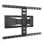 Vollbewegliche TV-Wandhalterung ACT AC8357 für 43 Zoll – 90 Zoll Bildschirme, VESA 100x200 – 600x400, Neigung -15° – 3°, Schwenkbereich ±30°, max. Traglast 50 kg, ultraflach
