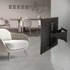 Vollbewegliche TV-Wandhalterung ACT AC8357 für 43 Zoll – 90 Zoll Bildschirme, VESA 100x200 – 600x400, Neigung -15° – 3°, Schwenkbereich ±30°, max. Traglast 50 kg, ultraflach