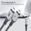 ACT USB4 80Gbps Thunderbolt 5 Kabel 240W USB Type-C, USB-IF zertifiziert, 1,5 Meter