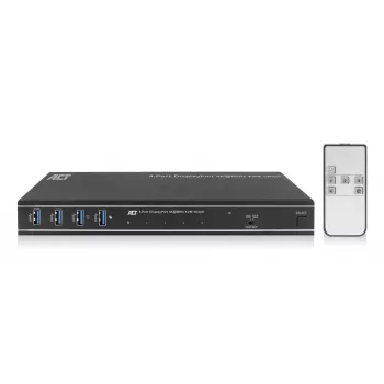 ACT 4-Port DisplayPort 4K@60Hz KVM-Switch
