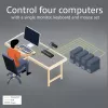 ACT 4-Port DisplayPort 4K@60Hz KVM-Switch