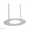 Neomounts FPMA-CRW5 Deckenabdeckung – Durchm. 52 mm, Weiß, Stahl, Decke, FPMA-C100, FPMA-C100SILVER, 2 mm, 5,2 cm