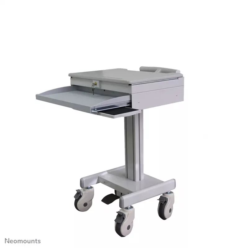 Neomounts MED-M100 Medical mobile workstation -17 Zoll - Gasfeder - abschließbar