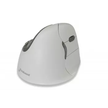 BakkerElkhuizen Evoluent 4 Bluetooth Weiß, Rechtshänder, Vertikales Design, Laser, Bluetooth, 2600 DPI, Weiß