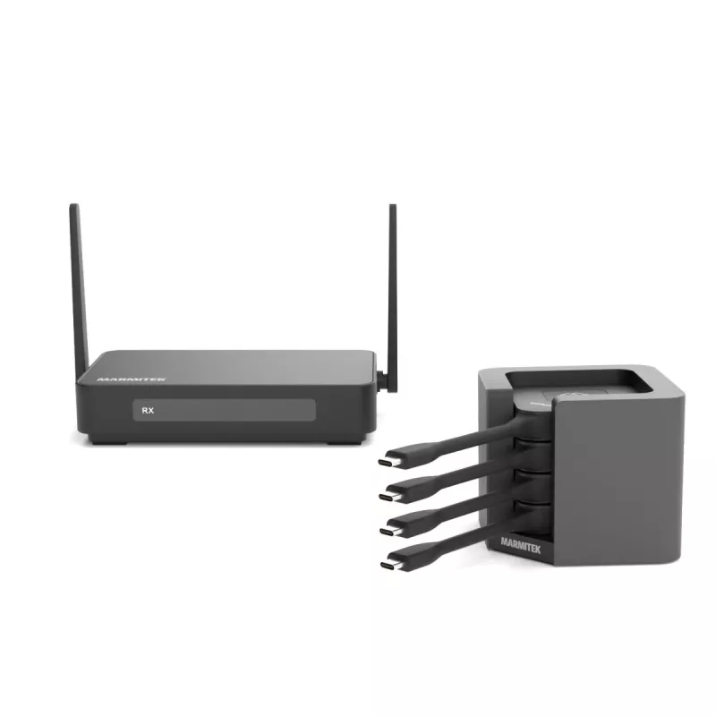 Marmitek Stream 4K Pro - Kabelloses 4K HDMI-Präsentationssystem - 4K Konferenzlösung