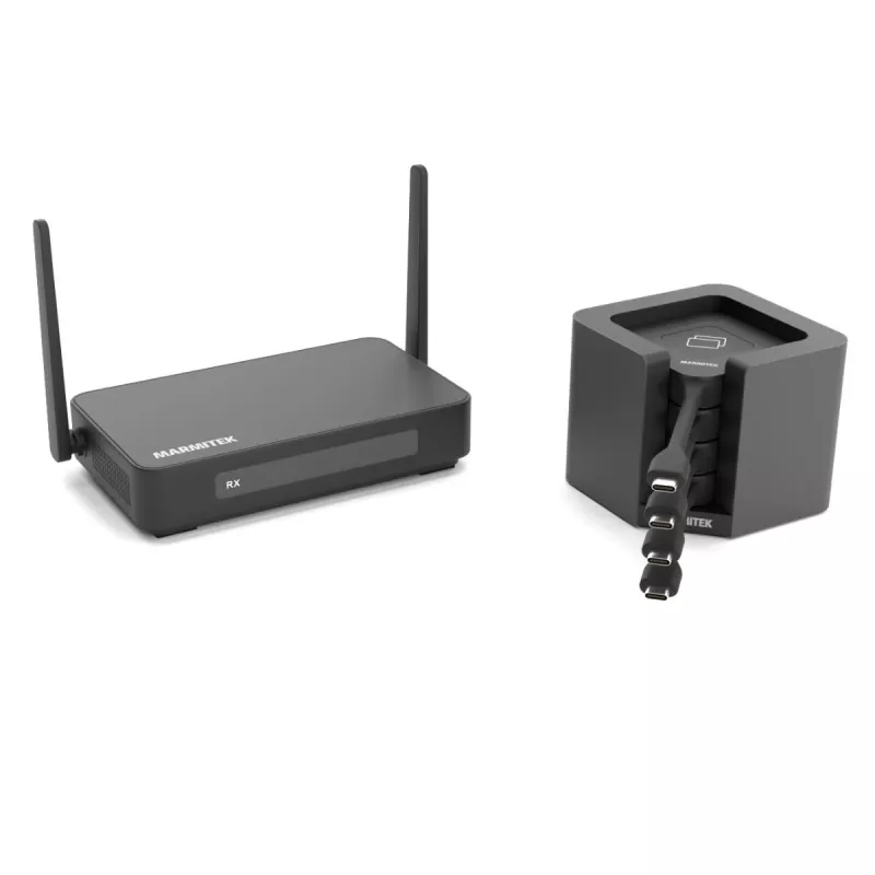 Marmitek Stream 4K Pro - Kabelloses 4K HDMI-Präsentationssystem - 4K Konferenzlösung