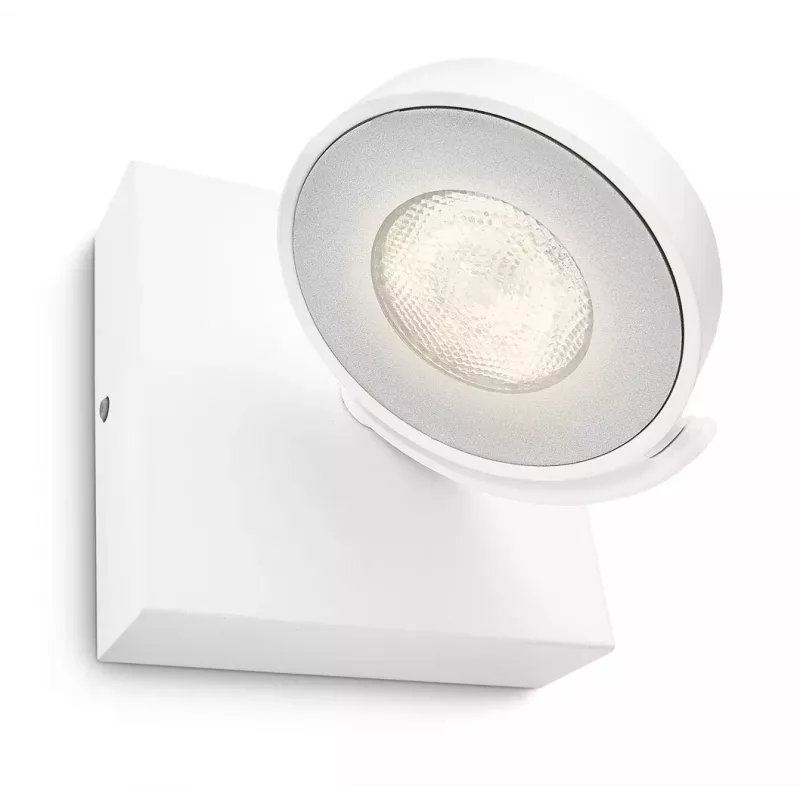 Aufbau-LED-Spot Signify Philips Dimmable Clockwork 6,5W, 500 lm, 2700 K, IP20, Weiß