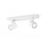 Aufbauleuchte Philips myLiving 5309231P0, GU10 LED 7 W, 2700 K, 255 lm, 2-flammig, dimmbar, weiß