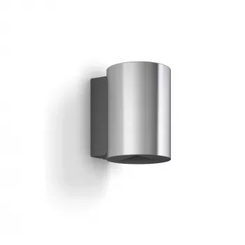 Philips myGarden Buxus Wandleuchte 4,5 W, Außenwandleuchte, Edelstahl, Metall, IP44, Terrasse, Garten, I
