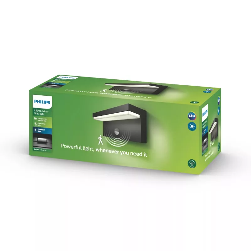 Philips myGarden 1648493P3 Außenwandleuchte Nicht austauschbare(s) Leuchtmittel LED 9 W F