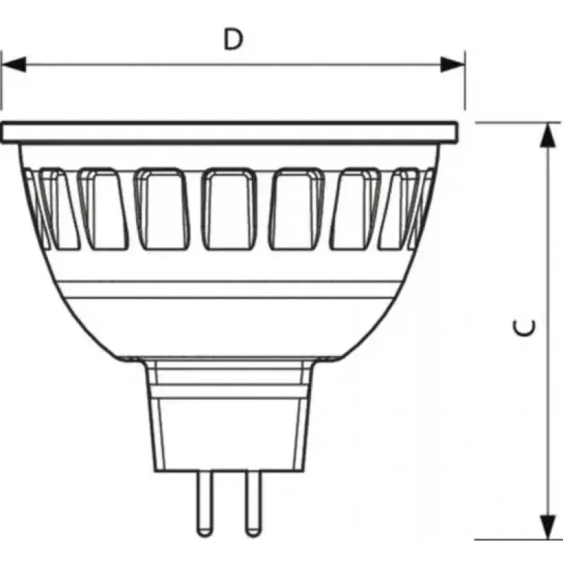 Philips Master LED ExpertColor LED-Lampe Kaltweiß 4000 K 6,5 W GU5.3
