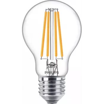 Philips Filament Bulb Clear 100W A60 E27 10,5W Warmweiß 1521lm