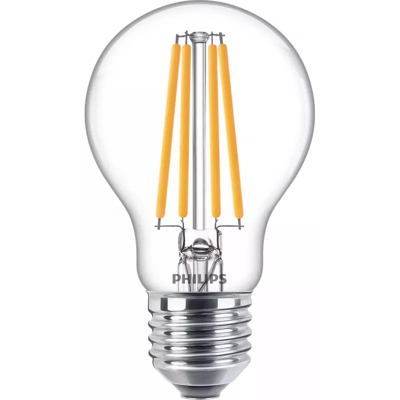 Philips Filament Bulb Clear 100W A60 E27 10,5W Warmweiß 1521lm