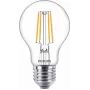 Philips Filament Bulb Clear 40W A60 E27 x3, 4,3 W, 40 W, E27, 470 lm, 15000 h, Warmweiß