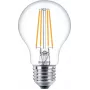 Philips Filament Bulb Clear 60W A60 E27 x3, 7 W, 60 W, E27, 806 lm, 15000 h, Warmweiß