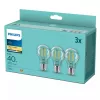 Philips LED-Lampe Warmweiß 2700 K 4,3 W E27 F