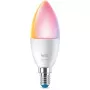 Intelligente Lampe WiZ Candle 40 W C37 E14 Wi-Fi Weiß Energieeffizienzklasse F