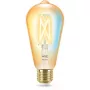 Smart bulb WiZ Filament Bulb amber 6.7W ST64 E27 Wi-Fi Gold
