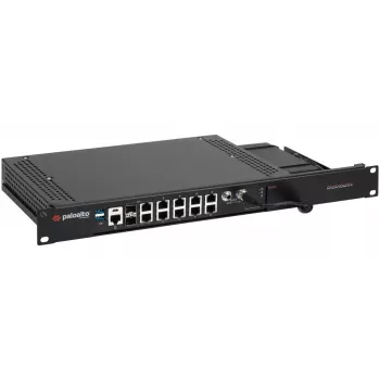 Montageset Rackmount.IT RM-PA-T9 1U Schwarz 48,3 cm