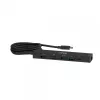 USB-C auf HDMI Hub CLUB3D 7-1 — kabelgebunden, Gigabit Ethernet, schwarz, 136×34×94,5 mm