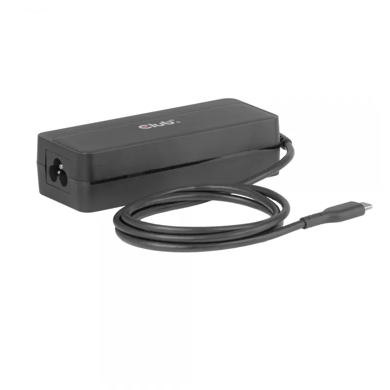 USB-C Laptop-Ladegerät CLUB 3D 140W, Netzstrom, universelle Kompatibilität, 1 m Kabel, schwarz
