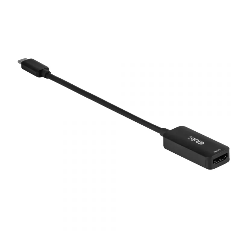 USB-C auf HDMI 2.1 Adapter Club 3D CAC-2505 — 8K@60Hz, USB Type-C auf HDMI + USB, 0,12 m