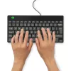 R-Go Tools Ergonomische Tastatur R-Go Compact Break, kompakte Tastatur mit Pausensoftware, QWERTY (UK), kabelgebunden, schwarz