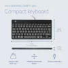 R-Go Tools Ergonomische Tastatur R-Go Compact Break, kompakte Tastatur mit Pausensoftware, QWERTY (UK), kabelgebunden, schwarz
