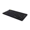 R-Go Tools Ergonomische Tastatur R-Go Compact Break, kompakte Tastatur mit Break-Software, QWERTY (NORDIC), Bluetooth, schwarz