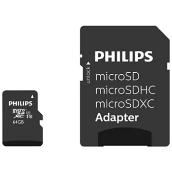 Philips FM64MP45B/00 Speicherkarte 64 GB MicroSDXC UHS-I Class 10