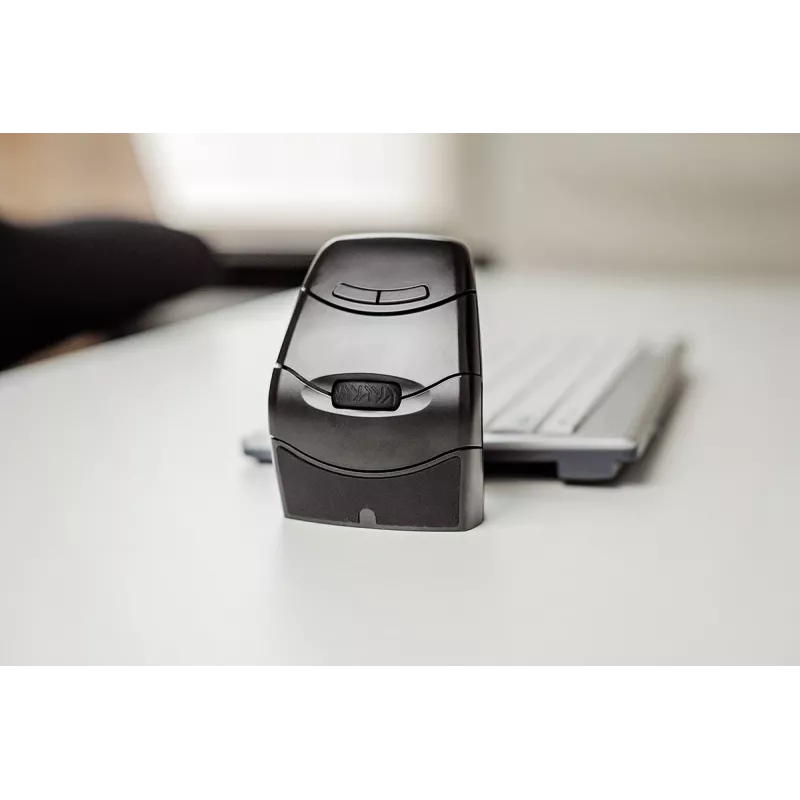 BakkerElkhuizen DXT 3 Maus, beidhändig, optisch, USB Type-C, 2400 DPI, Schwarz