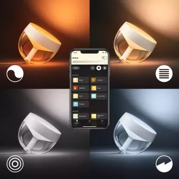 Smarte Tischlampe Philips Hue White and Colour Ambience Iris